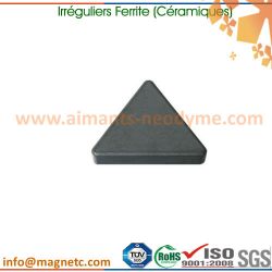 aimant triangulaire ferrite