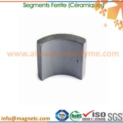 aimants ferrite segments