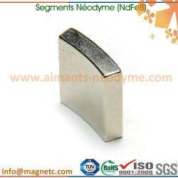 aimant secteur arc néodyme moteur asynchrone